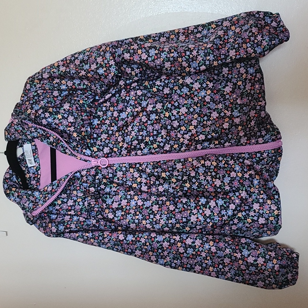 H&M Girls Lined Windbreaker 8/10